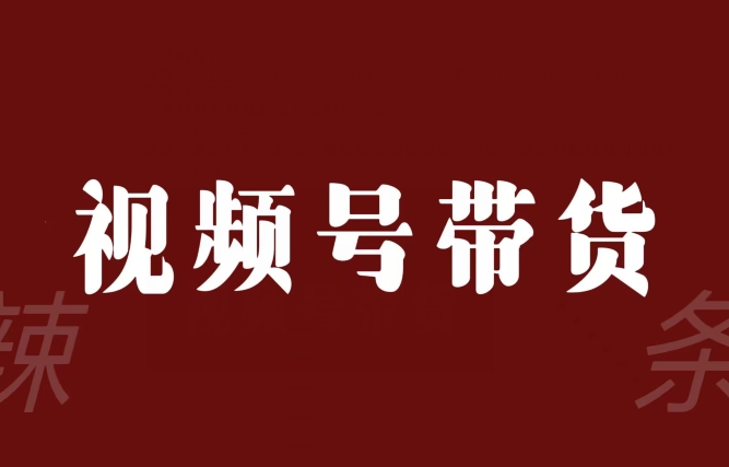 视频号带货联盟，赚信息差的带货钱，只需手机随时随地都可以做！|艾一资源