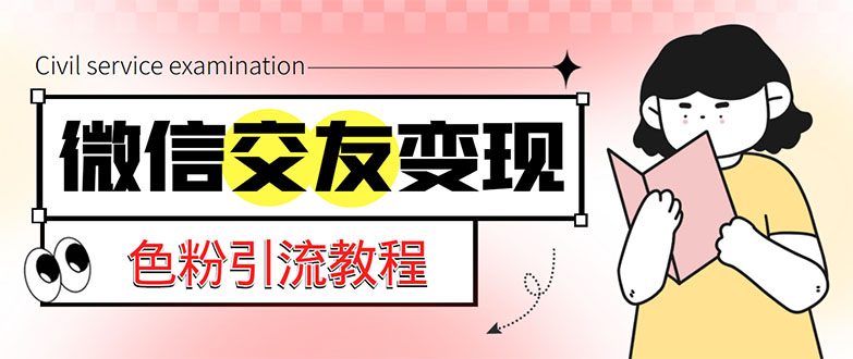 （5273期）微信交友变现项目，吸引全网LSP男粉精准变现，小白也能轻松上手，日入500+|艾一资源