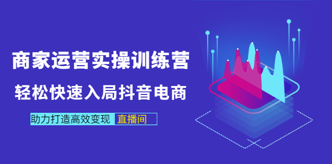 （2998期）商家运营实操训练营，轻松快速入局抖音电商，助力打造高效变现直播间|艾一资源